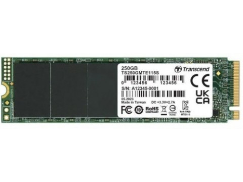 Жесткий диск SSD 250GB Transcend TS250GMTE115S