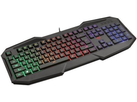 Клавиатура игровая Trust RU GXT830-RW AVONN GAMING KB черный