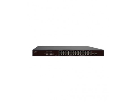 UNV NSW2010-24T2GC-POE-IN 24×100Mbps PoE ports (RJ45)+2×1000Mbps Combo ports
