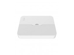 UNV NVR301-08LS3-P8 Видеорегистратор IP 8-ми канальный с 8 POE портами. Видеовыходы HDMI/ VGA, Аудио