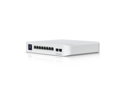 Коммутатор Ubiquiti USW-Pro-8-PoE-EU / 8 портов / Layer 3 / PoE+ и PoE++ / мощность до 120W / потребление 30W / USW-PRO-8-POE