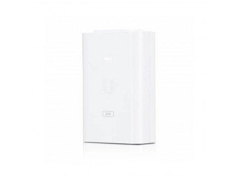 Адаптер PoE Ubiquiti POE-24-24W-G-WH, GBE, 24V DC, 1.0A, white