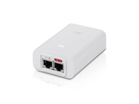 Адаптер PoE Ubiquiti POE-24-24W-G-WH, GBE, 24V DC, 1.0A, white
