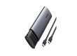 Кейс для подключения жестких дисков Ugreen CM400/10902 M.2 NVMe USB Type-C Серый