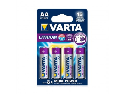 Батарейка VARTA Prof Фото 1.5V LR6/AA 4 шт. в блистере