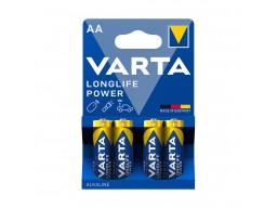 Батарейка VARTA Longlife Power Mignon 1.5V - LR6/AA 4 шт в блистере