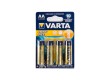 Батарейка VARTA Longlife Mignon 1.5V - LR6/AA 4 шт в блистере