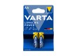 Батарейка VARTA Longlife Power Mignon 1.5V - LR6/AA 2 шт в блистере