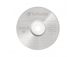 Диск DVD+R Verbatim (43550) 4.7GB 50штук Незаписанный