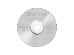 Диск DVD+R Verbatim (43498) 4.7GB 10штук Незаписанный