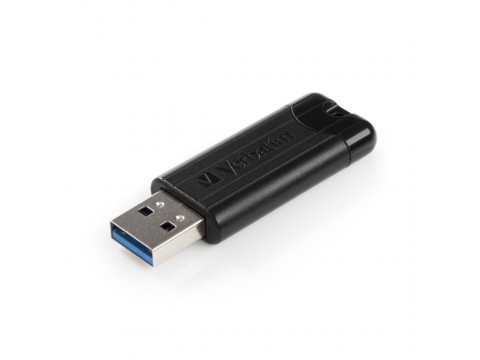 USB Флеш накопитель Verbatim 49318 64GB USB 3.2 Чёрный