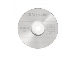 Диск DVD-R Verbatim (43522) 4.7GB 25штук Незаписанный