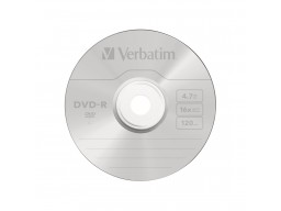 Диск DVD-R Verbatim (43523) 4.7GB 10штук Незаписанный