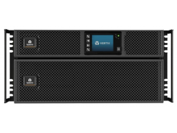 Vertiv Liebert GXT5 1ph UPS, 6kVA, input plug hardwired, 5U, output 230V, hardwired, output socket groups (6)C13 & (2)C19, rackmount kit, RDU101 Communications Card, 3-year warranty