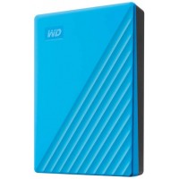 Внешний жесткий диск 4Tb WD My Passport WDBPKJ0040BBL-WESN Blue USB 3.0