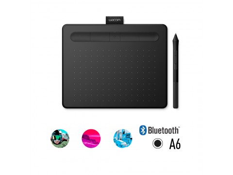 Графический планшет Wacom Intuos Small Bluetooth (CTL-4100WLK-N) Чёрный