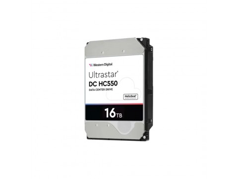 Жёсткий диск HDD 16 Tb SATA 6Gb/s WD Ultrastar DC HC550 WUH721816ALE6L4 (0F38462) 3.5" 7200rpm 512Mb