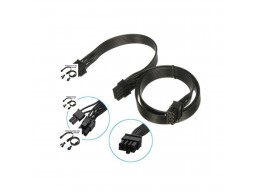 Кабель питания X-Game PCI-e 8Pin To 2 Port 6+2 Pin Black