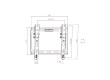 Кронштейн XG W-1343T для ТВ и мониторов 13"-43"