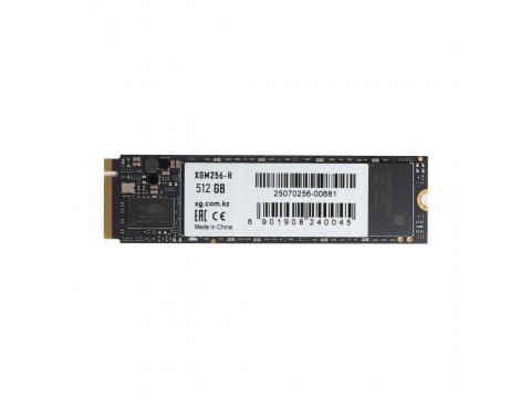 Твердотельный накопитель SSD XG XGM512-R 512GB M.2 NVMe PCIe 3.0x4