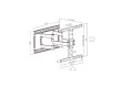Кронштейн XG FMW-3775 для ТВ и мониторов 37"- 75"
