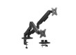 Настольный кронштейн с газлифтом XG MGA-1732D для 2-х мониторов (17"-32")