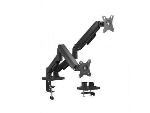 Настольный кронштейн с газлифтом XG MGA-1732D для 2-х мониторов (17"-32")