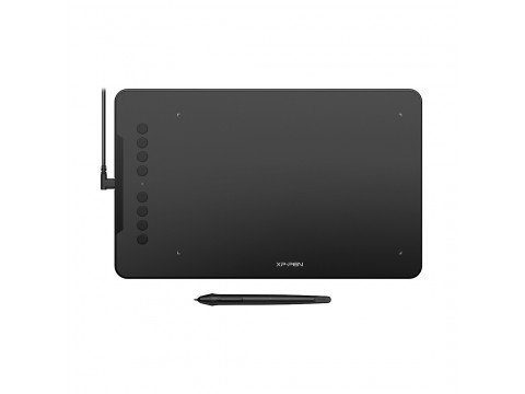 Графический планшет XP-Pen Deco 01 V2, пластик, гарантия 2 года, снижена цена
