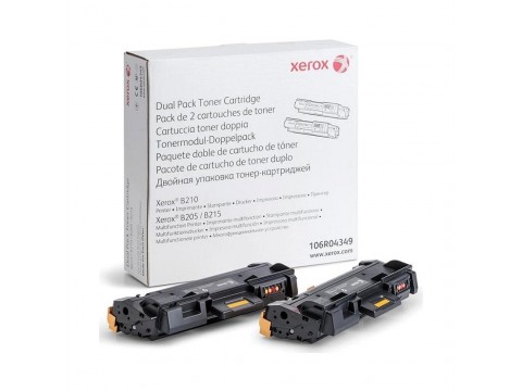 Тонер-картридж (двойная упаковка) Xerox 106R04349