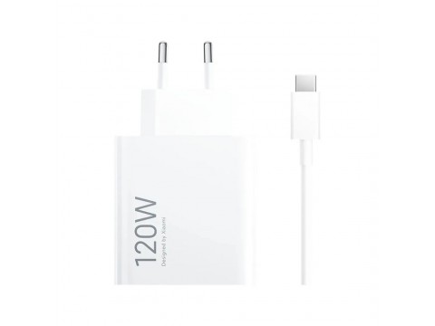 Адаптер питания Xiaomi 120W HyperCharge Combo (Type-A) ( в комлпекте кабель Type-c)