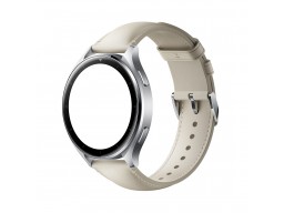 Кожаный ремешок Xiaomi Watch Leather Strap White