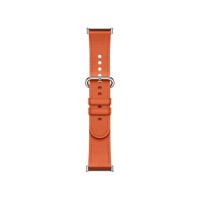 Кожаный сменный браслет Xiaomi Leather Quick Release Strap Coral orange