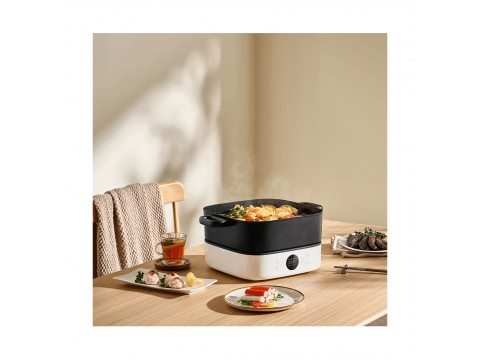 Многофункциональная мультиварка Xiaomi Multifunctional Hot Pot Cooker 6L Белый