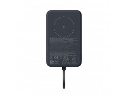 Портативный внешний аккумулятор Xiaomi 33W Magnetic Power Bank 10000mAh (Integrated Cable) Dark Gray