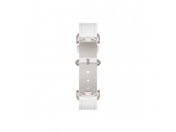 Сменный кожаный браслет для Xiaomi Smart Band 9 Ceramic White