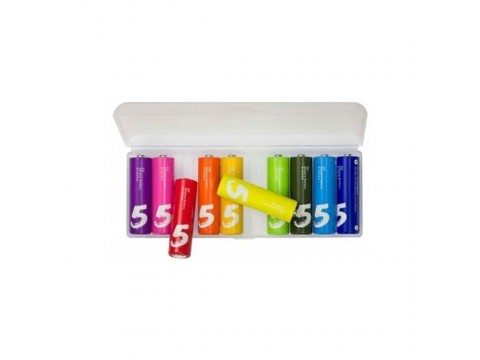 Батарейки Xiaomi AA Rainbow Batteries (10 штук в упаковке)