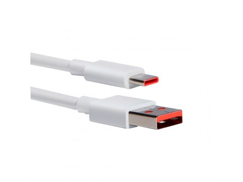 Интерфейсный кабель Xiaomi 6A Type-A to Type-C Cable Белый