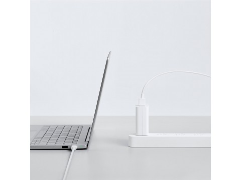 Интерфейсный кабель Xiaomi 6A Type-A to Type-C Cable Белый
