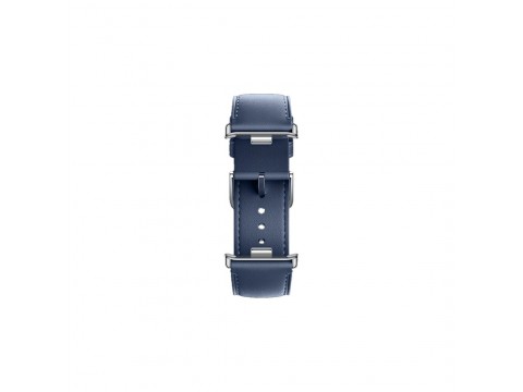Кожаный сменный браслет Xiaomi Leather Quick Release Strap Glacier Blue