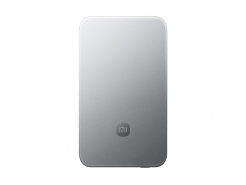 Портативный внешний аккумулятор Xiaomi UltraThin Magnetic Power Bank 5000 15W GL Glacier Silver