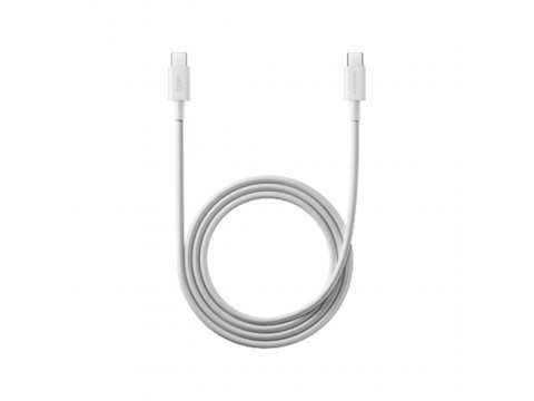 Интерфейсный кабель Xiaomi 6A Braided USB-C to USB-C Cable （2m） Белый