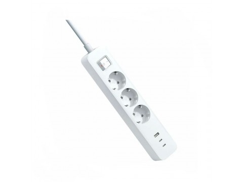 Удлинитель Xiaomi 20W Power Strip (2C1A) EU