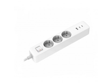 Удлинитель Xiaomi 20W Power Strip (2C1A) EU