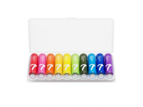 Батарейки Xiaomi ZMI AA701 Rainbow 7 AAA (10шт в упак.)