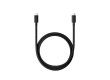 Интерфейсный кабель Xiaomi 6A High-speed USB4 Braided USB-C to USB-C Cable (1m) Черный