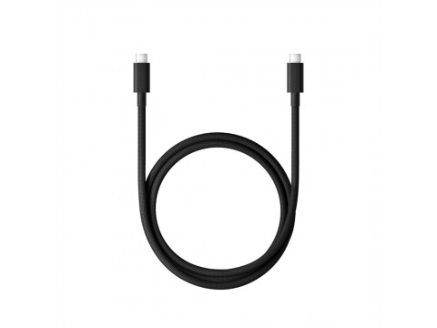 Интерфейсный кабель Xiaomi 6A High-speed USB4 Braided USB-C to USB-C Cable (1m) Черный