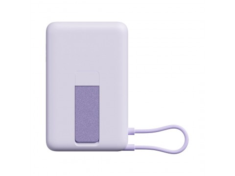 Портативный внешний аккумулятор Xiaomi Magnetic Power Bank 10000 with Built-in Stand Purple