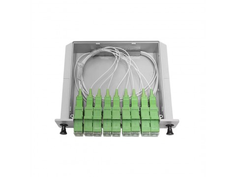 Делитель оптический планарный PLC-M-1x8 в корпусе