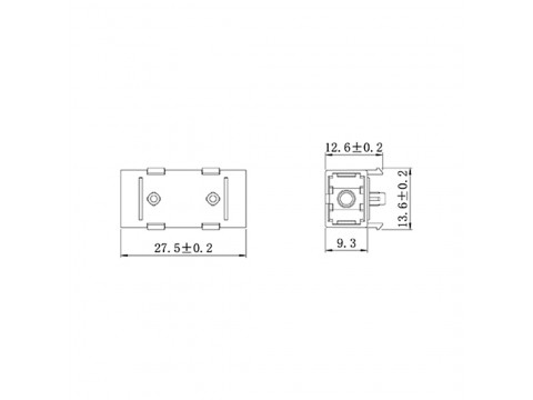 Адаптер переходной А-Оптик SC/APC-SC/UPC SM Simplex