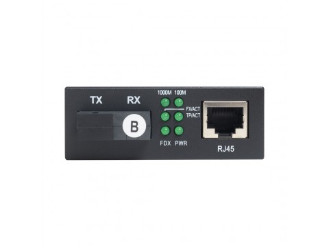 Медиаконвертер А-Оптик AO-MC-GE-20DB